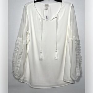 Chico’s Blouse Size 3